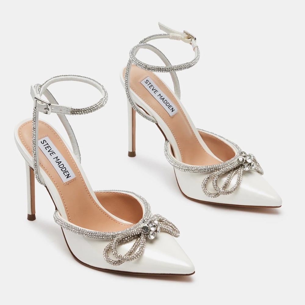 NWB Viable Off-White Steve Madden Heels 8.5